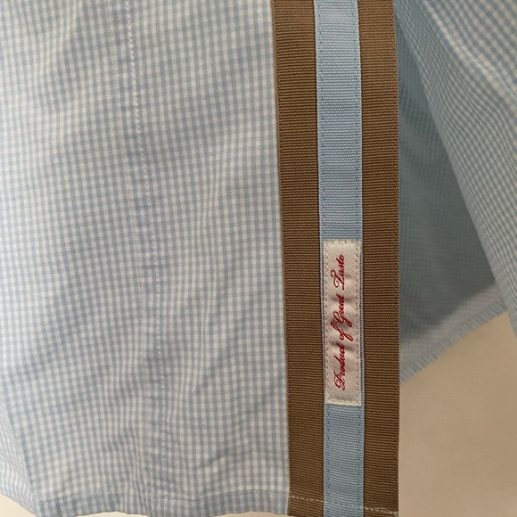 CAVI Product of Great Taste Military Style Shirt Short Sleeve Blue Size XL - Picture 5 of 7